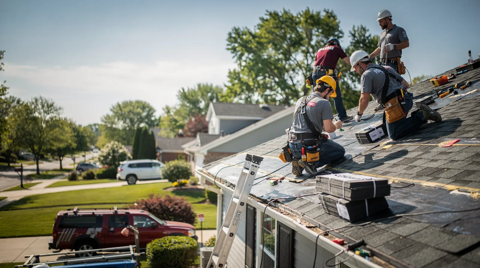 Roof Repair in Amherst, WI around you